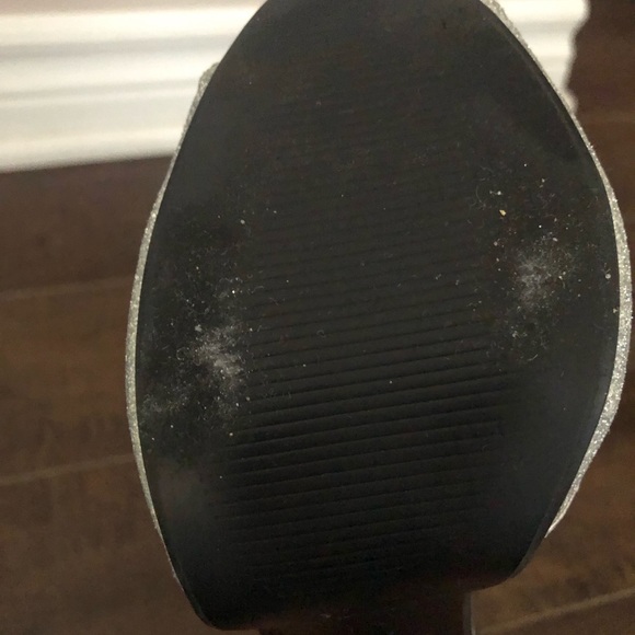 Camille La Vie silver high heel sandals size 6 - Picture 9 of 15